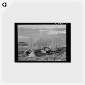 アートポストカード-Black Canyon Farmstead
 - ラッセル リー Postcard.
