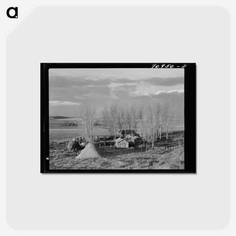 アートポストカード-Black Canyon Farmstead
 - ラッセル リー Postcard.