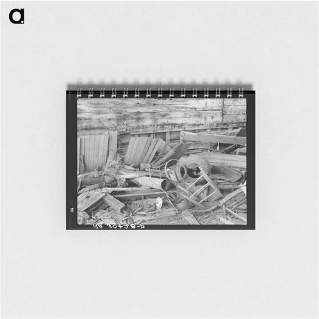 アートメモ帳-Interior of Old Saloon
 - ラッセル リー Memo.