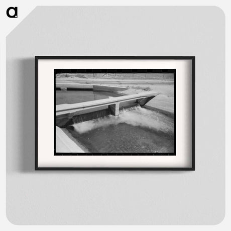 アートポスター-Maricopa Irrigation Ditch Detail
- ラッセル リー Poster.