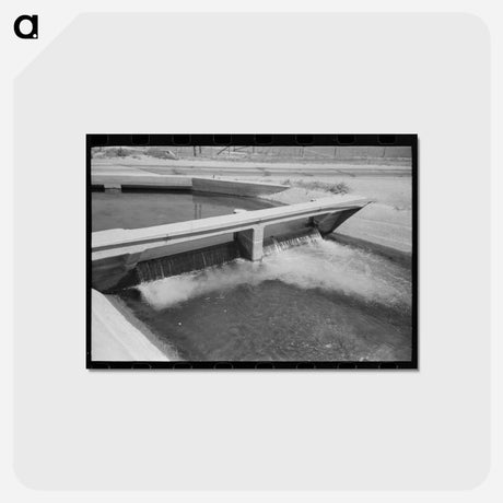 アートポストカード-Maricopa Irrigation Ditch Detail
 - ラッセル リー Postcard.