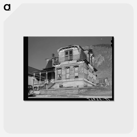 アートポストカード-Silverton House
 - ラッセル リー Postcard.