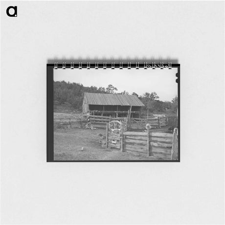 アートメモ帳-Pie Town Homestead
 - ラッセル リー Memo.