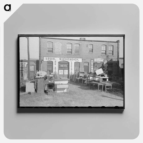 アートパネル-Muskogee Secondhand Store
 - ラッセル リー Canvas.