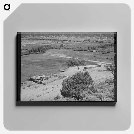 アートパネル-Farmstead of Amalia
 - ラッセル リー Canvas.