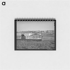 アートメモ帳-Lumber Company Sign
 - ラッセル リー Memo.