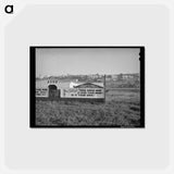 アートポストカード-Lumber Company Sign
 - ラッセル リー Postcard.