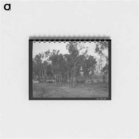 アートメモ帳-Mission Valley Tent Camp
 - ラッセル リー Memo.