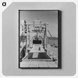 アートパネル-Concrete Mixer at Road Builders' Camp
 - ラッセル リー Canvas.