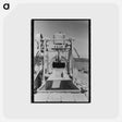 アートポストカード-Concrete Mixer at Road Builders' Camp
 - ラッセル リー Postcard.