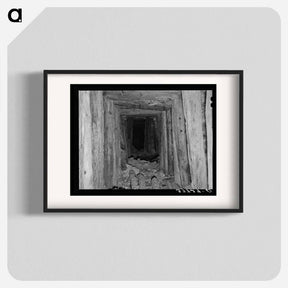 アートポスター-Timbered Tunnel
 - ラッセル リー Poster.