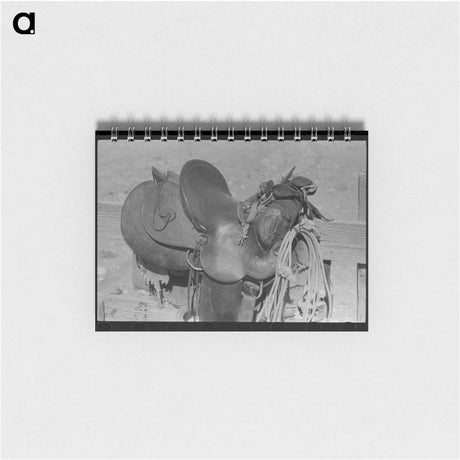 アートメモ帳-Cowboy Saddle Detail
 - ラッセル リー Memo.