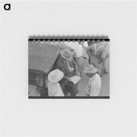 アートメモ帳-Weatherford Farmers
 - ラッセル リー Memo.