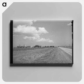 アートパネル-Texas Farmstead
 - ラッセル リー Canvas.
