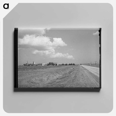 アートパネル-Texas Farmstead
 - ラッセル リー Canvas.