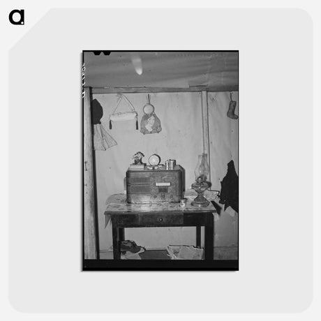 アートポストカード-Japanese Farmer's House
 - ラッセル リー Postcard.