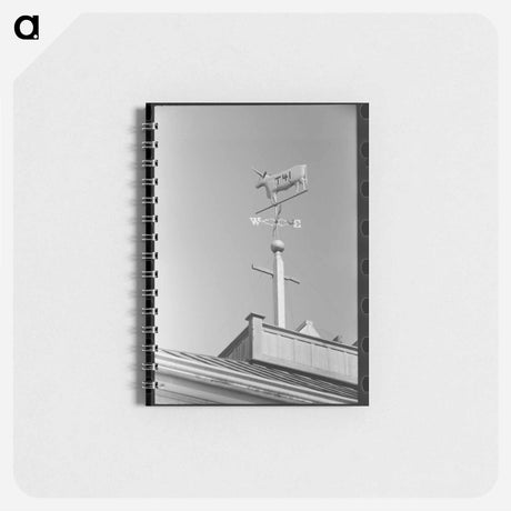アートメモ帳-Weather Vane and Cattle Brand
 - ラッセル リー Memo.