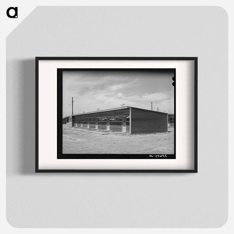 アートポスター-Migratory Labor Camp Shelter
- ラッセル リー Poster.