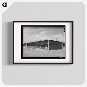 アートポスター-Migratory Labor Camp Shelter
 - ラッセル リー Poster.