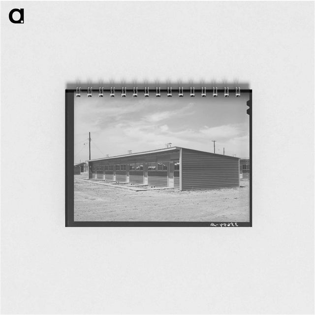 アートメモ帳-Migratory Labor Camp Shelter
 - ラッセル リー Memo.
