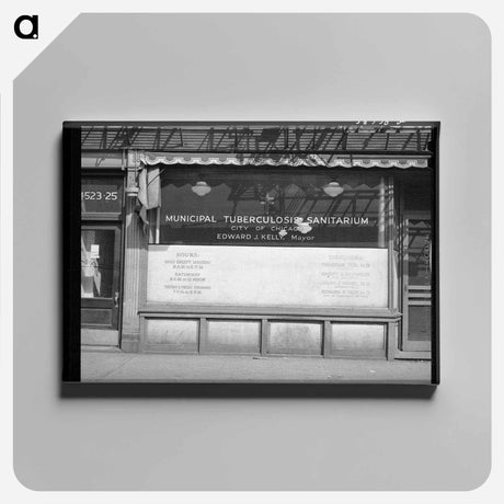 アートパネル-Municipal Tuberculosis Sanitarium, Chicago
 - ラッセル リー Canvas.