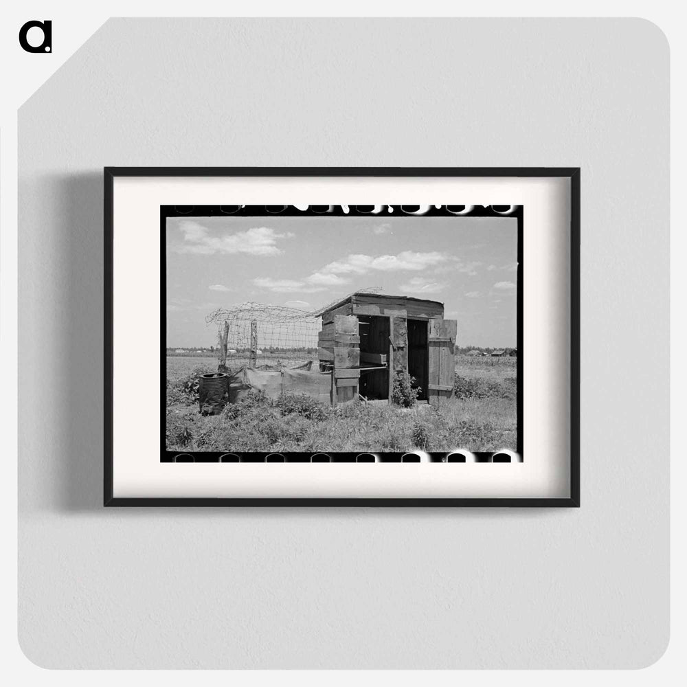 アートポスター-Combination Henhouse and Privy
- ラッセル リー Poster.