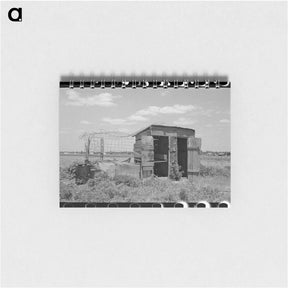 アートメモ帳-Combination Henhouse and Privy
 - ラッセル リー Memo.
