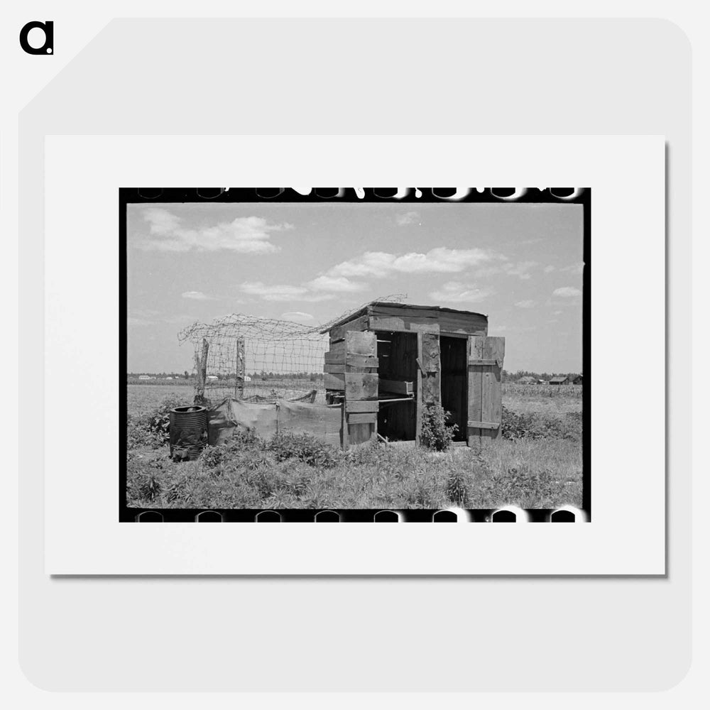 アートポスター-Combination Henhouse and Privy
- ラッセル リー Poster.