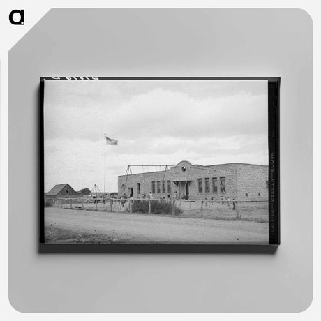 アートパネル-Recess at School, Concho, Arizona
 - ラッセル リー Canvas.