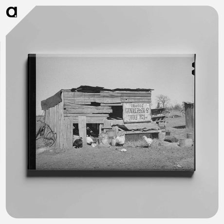 アートパネル-Chicken House of Pomp Hall
 - ラッセル リー Canvas.