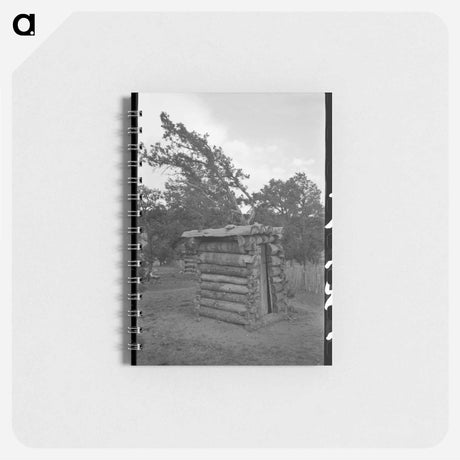 アートメモ帳-Log Privy, Pie Town
 - ラッセル リー Memo.