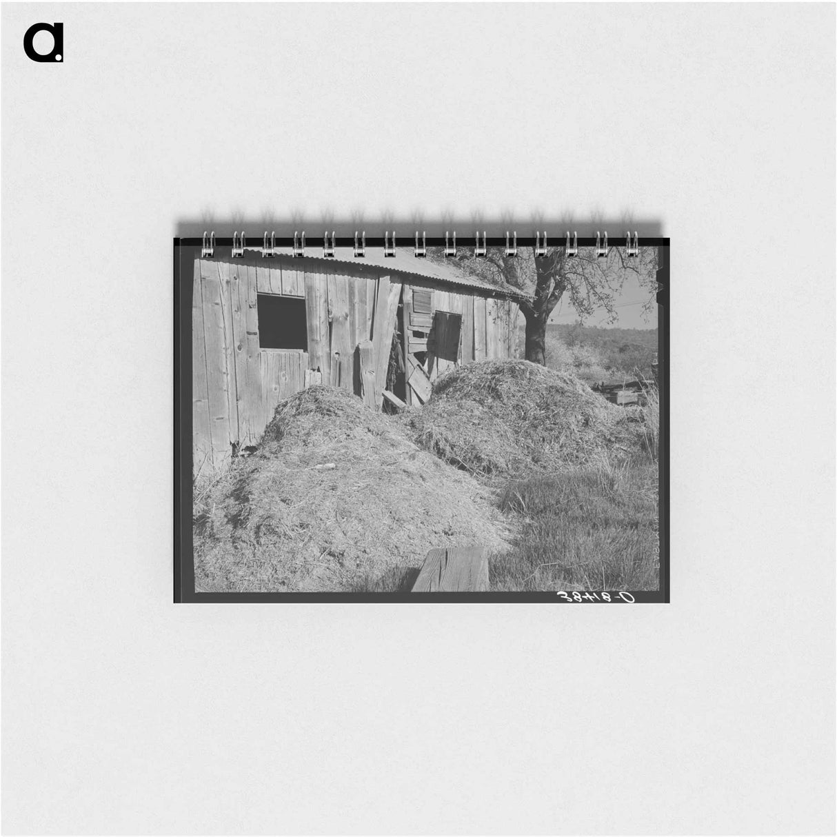 アートメモ帳-Manure and Barn
 - ラッセル リー Memo.