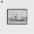 アートメモ帳-Gasoline Tanks, Ralls, Texas
 - ラッセル リー Memo.
