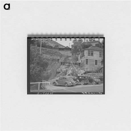 アートメモ帳-Bisbee Stairways
 - ラッセル リー Memo.