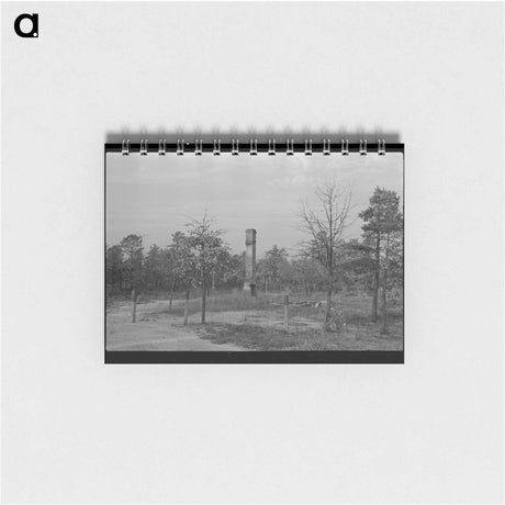 アートメモ帳-Remains of a House Destroyed by Fire
 - ラッセル リー Memo.