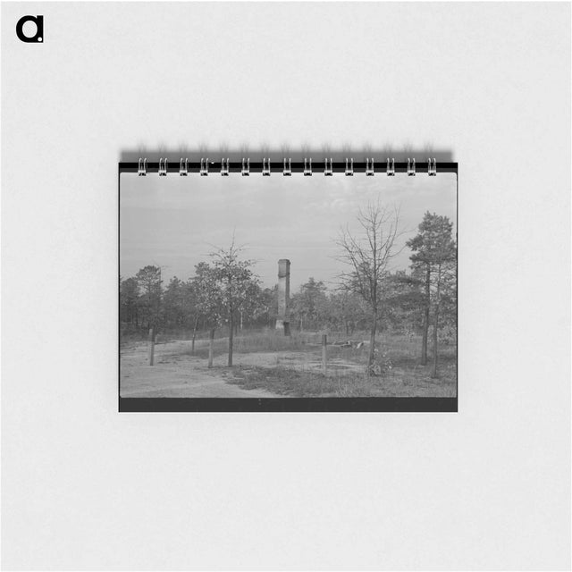 アートメモ帳-Remains of a House Destroyed by Fire
 - ラッセル リー Memo.