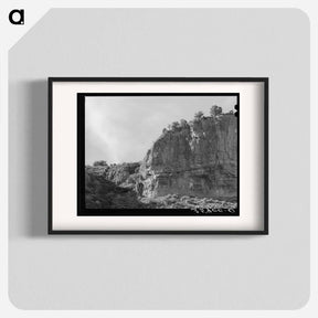アートポスター-Rock Cliffs at Beckers Butte
 - ラッセル リー Poster.