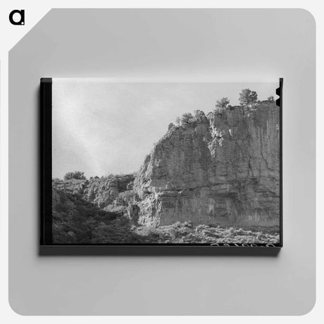 アートパネル-Rock Cliffs at Beckers Butte
 - ラッセル リー Canvas.