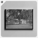 アートパネル-Manager's House, Yakima FSA Camp
 - ラッセル リー Canvas.