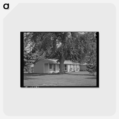 アートポストカード-Manager's House, Yakima FSA Camp
 - ラッセル リー Postcard.