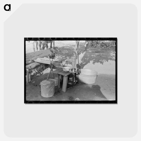 アートポストカード-Water Supply, Caruthersville
 - ラッセル リー Postcard.