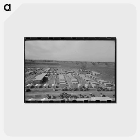 アートポストカード-Woodville Farm Housing
 - ラッセル リー Postcard.