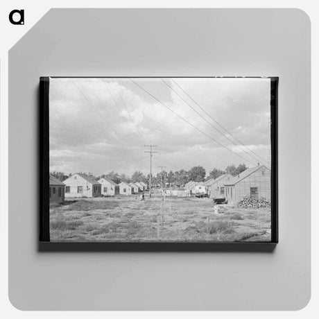 アートパネル-Umatilla Housing
 - ラッセル リー Canvas.