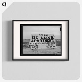 アートポスター-Deluxe Apartments For Rent
 - ラッセル リー Poster.
