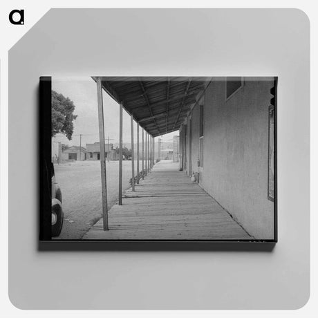 アートパネル-Tombstone Sidewalk
 - ラッセル リー Canvas.