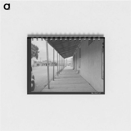 アートメモ帳-Tombstone Sidewalk
 - ラッセル リー Memo.