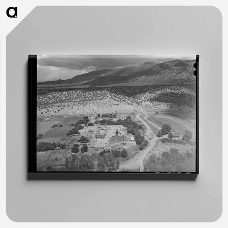 アートパネル-Rio Hondo Village
 - ラッセル リー Canvas.