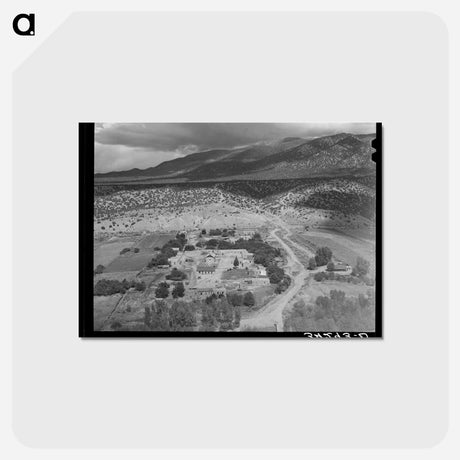 アートポストカード-Rio Hondo Village
 - ラッセル リー Postcard.