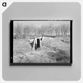 アートパネル-Frank Moody Family Home
 - ラッセル リー Canvas.