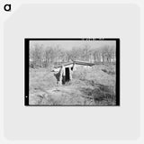 アートポストカード-Frank Moody Family Home
 - ラッセル リー Postcard.